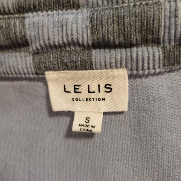 Le Lis Collection Checker Corduroy Shacket - Picture 5 of 11